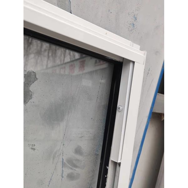 White Vinyl 48x48 Single Hung Window With Net Screen