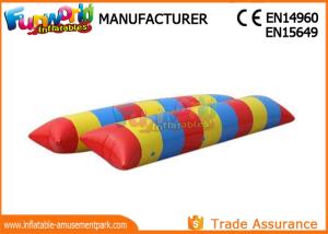 China Jumping Sport Games Inflatable Water Toys , Water Blob Inflatable Water Pillow on sale