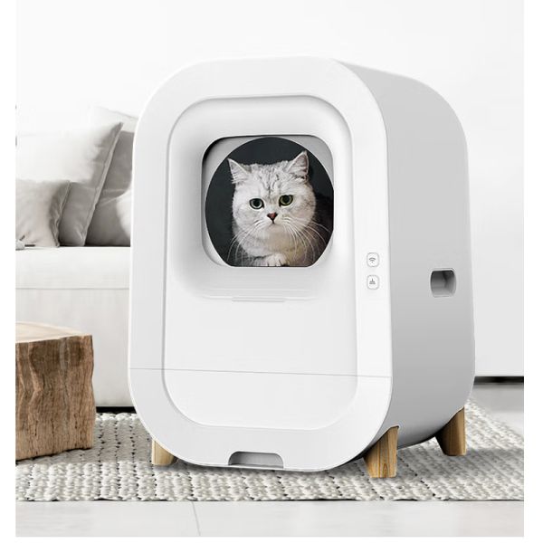 16L Warehouse Capacity Pet Smart Intelligent Cat Litter Box Toilet 2023 Latest Design