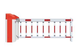 China IP44 Traffic Barrier Parking Boom Gate With RFID Card Management on sale