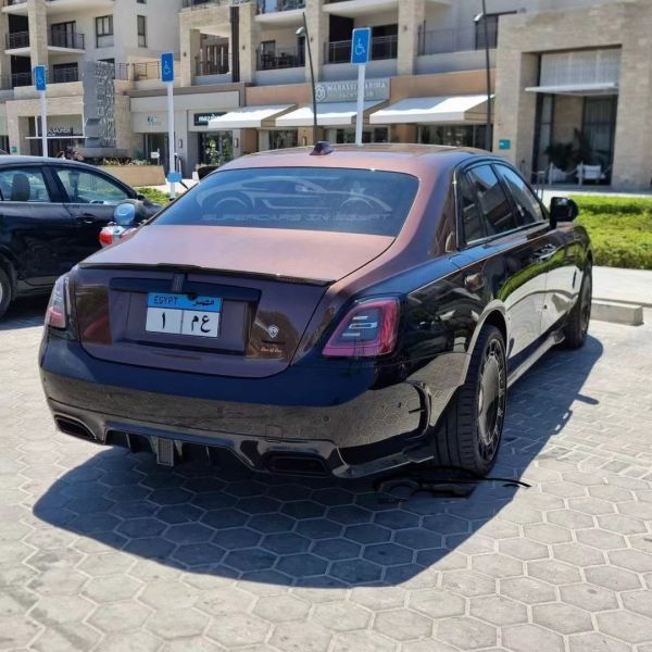 OEM Ghost Rolls Royce Body Kit MSY Style Carbon Fiber Skirt