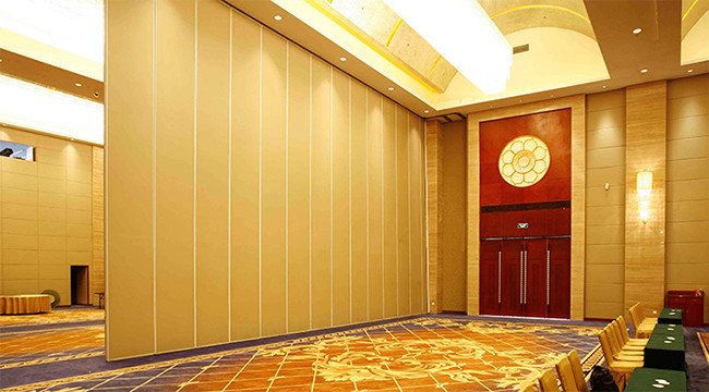 44db Acoustic Sliding Folding Partitions Movable Walls 80mm