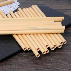 Buy cheap Handmade Bamboo Drinking Straw Sets Reusable with Straw Cleaning Brush product