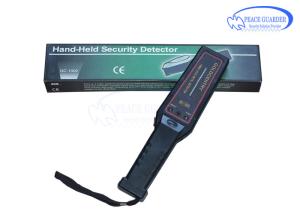 China Public Security Metal Detector Wand Audio Alert , Portable Metal Wand Detector 295mm*68mm*28mm on sale