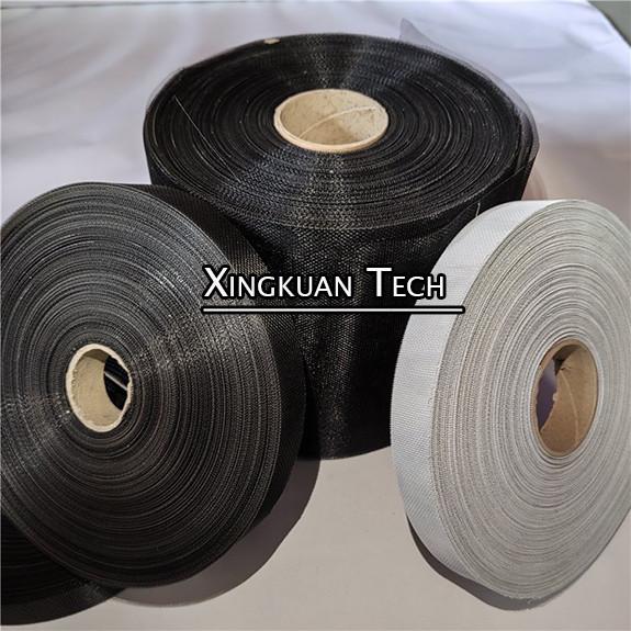 Quality Black / White Epoxy Coated Supporting Steel Wire Mesh For Filter Elements for sale