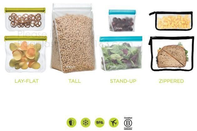 Round bottom polypropylene zip lock bag, CD bag, round reclosable bag, round reusable zip lock bag, round grip seal pack