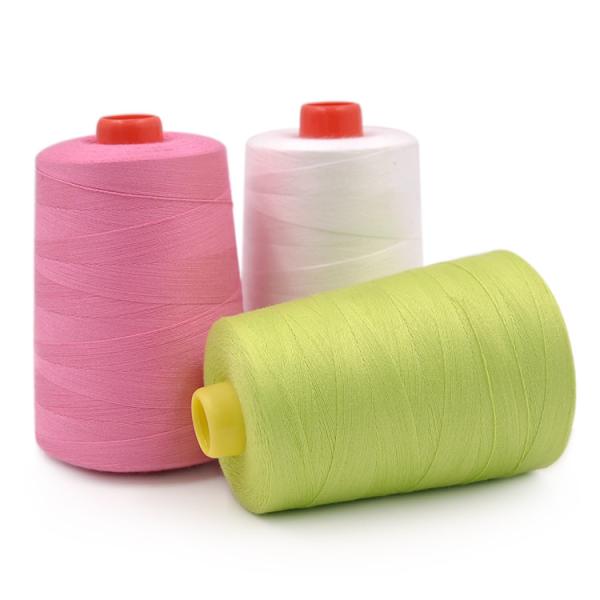 Quality Cheap Factory Price 5000Yards 100% Spun Polyester Sewing Thread 40/2 3000 Yards In Stock for sale