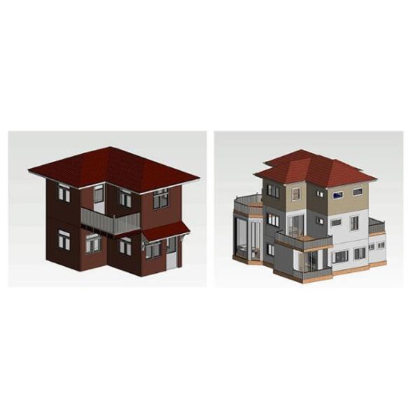 Fire Proof Movable Movable Prefab Homes Quick Installed Easy Disassembly