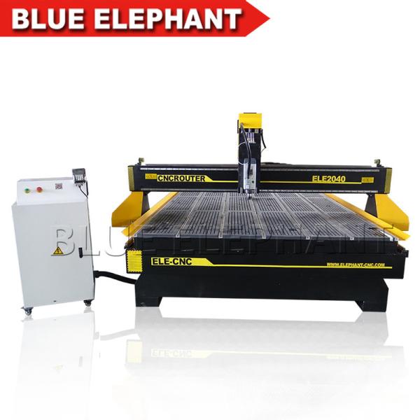 Quality Automatic tool changer cnc router 2040 , 3d cnc wood carving machine , 2040 cnc atc with vacuum table for sale