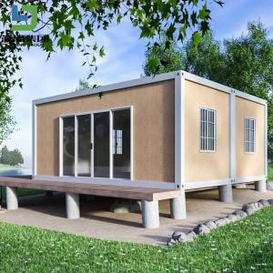 China Thermal Insulation Prefab Container House Hot Rolled Steel Frame Structure on sale
