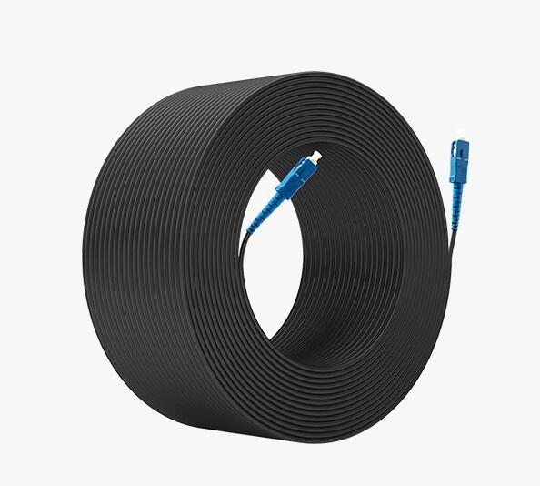 One Core FTTH SM SX Optical Fiber Patch Cord 100m G657A