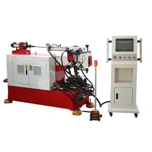 Buy cheap DW38NC Semi-Automatic Single Head Hydraulic Pipe Bending Machine for Mass Production product