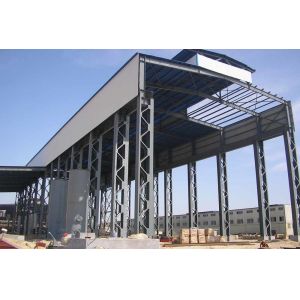 Buy cheap Prefabricated Light Steel Structure Construction Weather Resistance C Z Section product