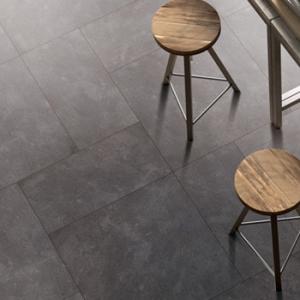 Buy cheap 3D Inkjet Ceramic Kitchen Floor Tile , Anti Bacterial Black Kitchen Floor Tiles product