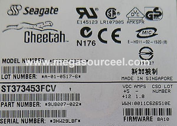 Quality ST373453FCV Seagate 73-GB 15K FC-AL for sale