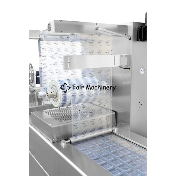 10KW 60m3/H Sausage Vacuum Packaging Machine , 0.6mpa Shrink Film Packing Machine