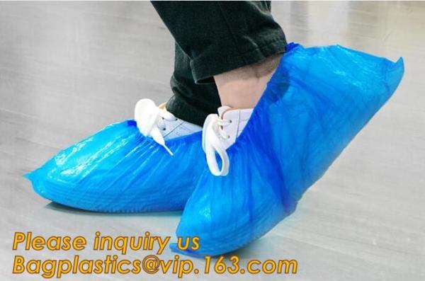 Quality custom waterproof SMS pp non woven medical surgical use Polypropylene Disposable Shoe Cover non skid anti skid bagease for sale