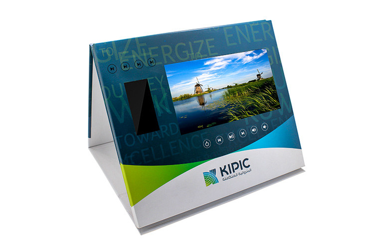Innovative CDU(counter display unit) with HD screen video player, 10 inch counter video display instore video display