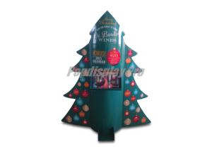 China Christmas Tree Shaped Auto Pop Up Merchandising Shelf on sale