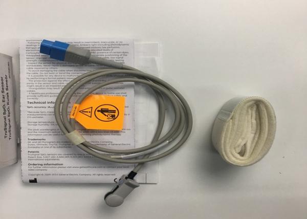 Quality GE Ohmeda Oximetry Spo2 Ear Sensor TS-E-D 9 Pins Reusable Non Invasive for sale