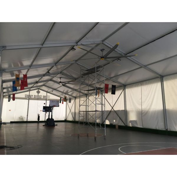 7.3 Meters (24FT) Hvls Industrial Big Ceiling Fan Ventilator Cooling Fan Used in Large and High Space