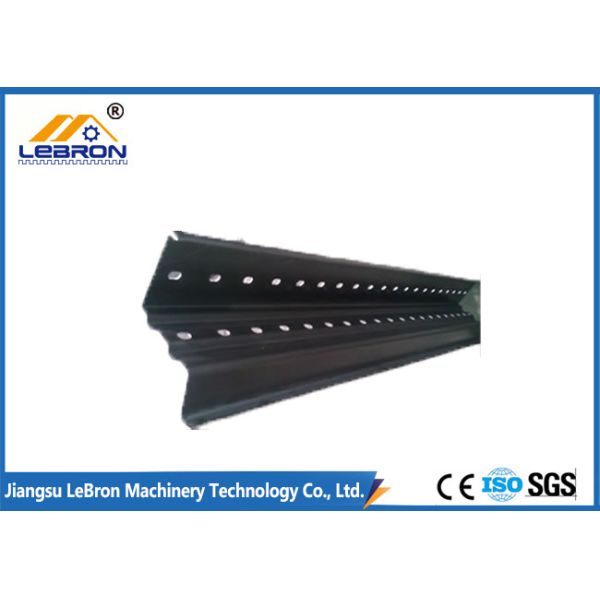 High Production Storage Rack Roll Forming Machine PLC And Converter Controlling System