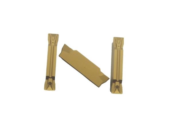 Quality High Precision Parting And Grooving Inserts MGMN400-T Yellow Color for sale