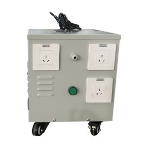 China 2kva single Phase Dry Type Isolation Transformer Step Down 220V To 110V on sale