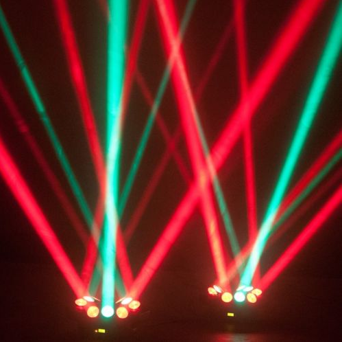 led moving head light RGBW 3*3 10W Led Moving Head Spider Light