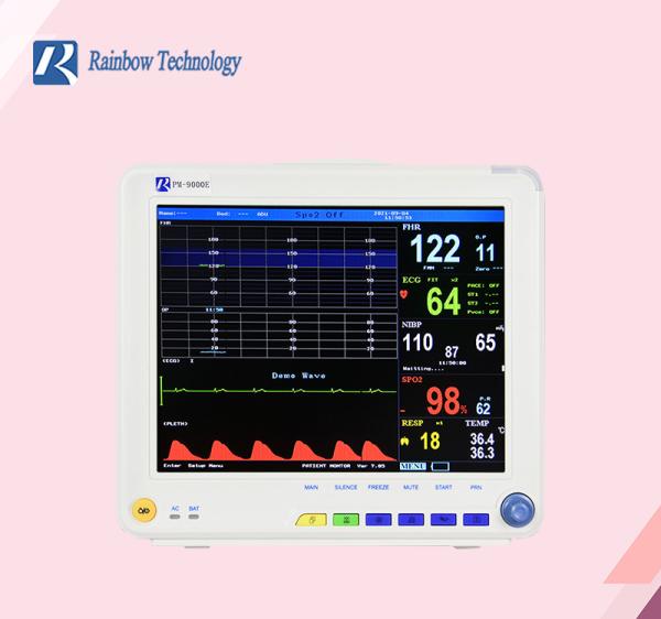 Quality Lightweight Fetal Monitor CTG Machine Color TFT LCD Display anti defibrillator for sale