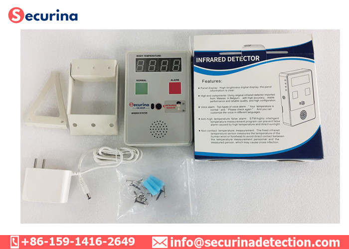 1.1kgs Net Weight Infrared Body Temperature Thermometer Portable Fever Detector Box for COVID-19