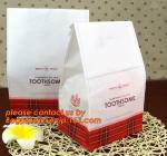 Customize 3 Side Visible Clear Window Offset Printing Bakery Bags, Customize V