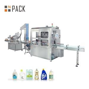 Automatic Alcoholic Hand Sanitizer Bottle Filling Machine with Explosion Proof Cabinet