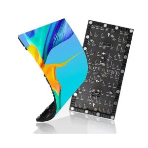 Flexible LED Display 320mm*160mm Flexible Full Color Curved Programmable LED Display Soft Module Video