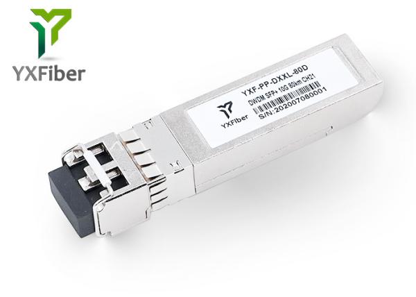 Quality 10Gbps CH21 DWDM Transceiver for 10GBASE-ZR/ZW Ethernet for sale