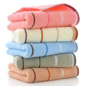 China Child Age Group Cotton Embroidery Soft Face Washcloth for Household Towel Absorbency on sale