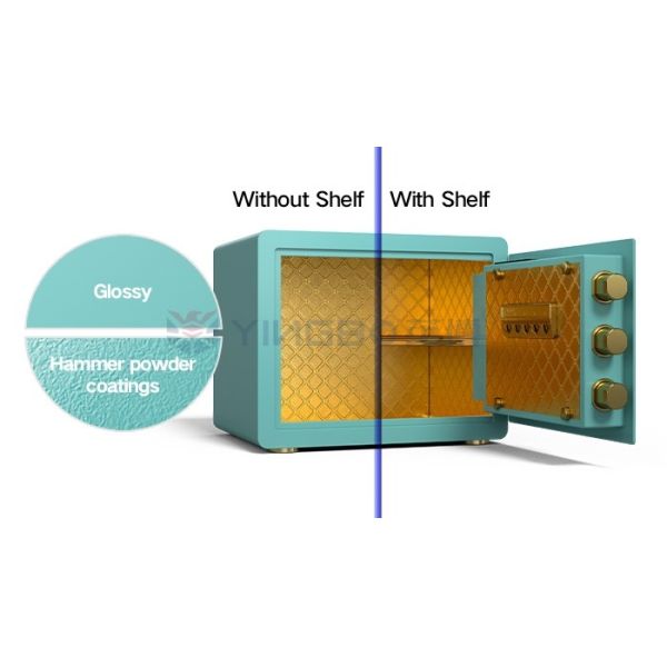 Colorful H300mm Home Safe Box Biometric Fingerprint Lock
