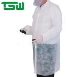 Dustproof PP Disposable Scrubs With Hook Loop Closure