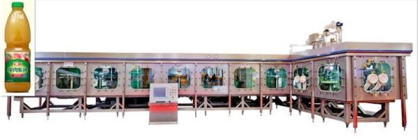1500ml PET Bottle Blowing-Filling-Capping 3-in-1 Combi Machine for Aseptic Peach