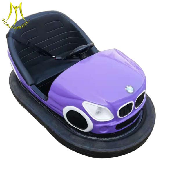 Quality Hansel shopping mall large bumper car fiberglass battery bumper car for game centre for sale