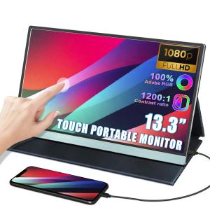 China Lightweight 13.3inch 4k Portable Touchscreen Laptop Monitor 1080P Gaming on sale