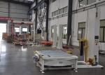 Yellow And White Automatic Pallet Wrapping Machine Soft Start And Soft Stop
