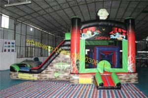 Buy cheap zombies bouncy castle slide house product
