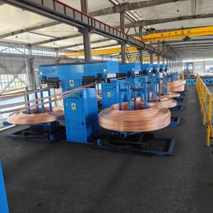 Buy cheap Economic and Copper Continuous Casting Machine for Oxygen Free Copper Rod and Profiles product