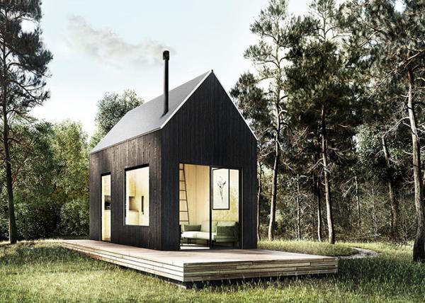 Quality Kit Form Steel Frame Prefab Modular Homes Prefab Loft House PVC Ceiling Panel for sale