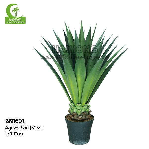 Quality Real Touch Height 100cm Green Artificial Succulents In Pots for sale