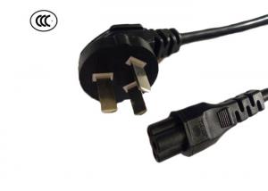 3 Prong 10A Plug To IEC C5 Power Cable , 2.5A Ends Camera Power Cord