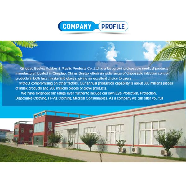 Outdoor Protective Type IIR Thickness 0.2cm Disposable Face Masks