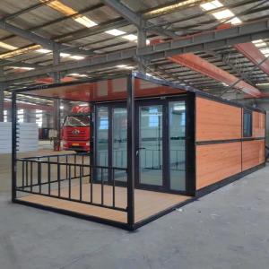 China Removable Anti Rust Fireproof Prefab Container House Foldable Easy Assembled on sale