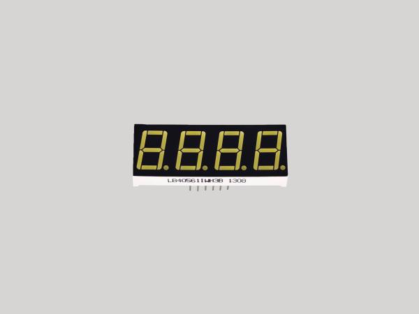 Ultra White 4 Digit 7segment LED Display Clock Display Anode Cathode For Digital